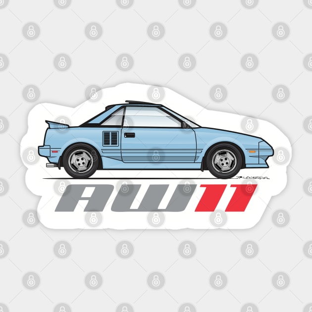 AW11-Blue Sticker by JRCustoms44